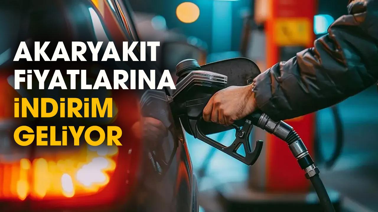 Akaryakıta indirim geliyor