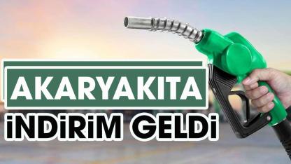 Akaryakıta indirim mi geldi?
