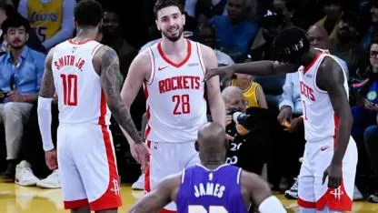 Alperen Şengün Lebron James arasında ne yaşandı?