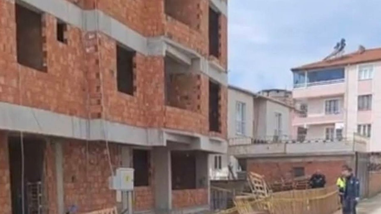 Amasya’da inşaat çatısından düşen işçi can verdi