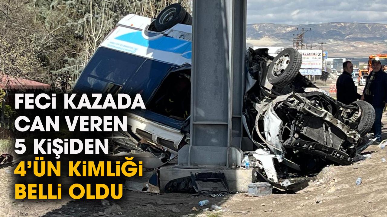 Ankara'daki feci kazada ölenlerin kimlikleri belli oldu