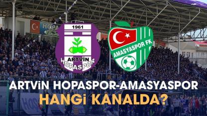 Artvin Hopaspor Amasyaspor hangi kanalda izlenir?