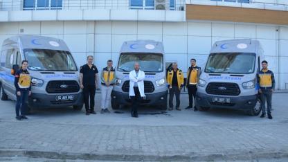 Bafra'da ambulans filosu güçlendi