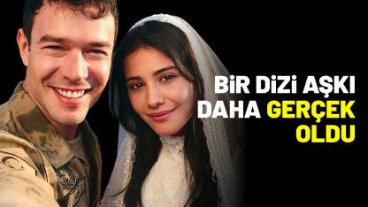 Bir dizi aşkı daha gerçek oldu