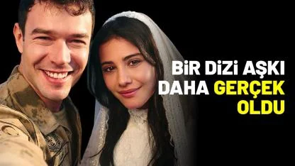 Bir dizi aşkı daha gerçek oldu