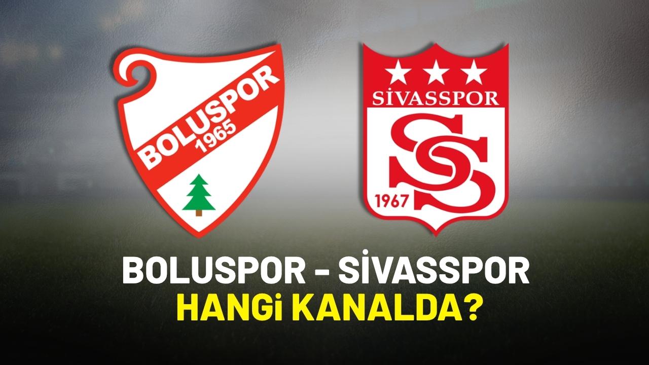 Boluspor Sivasspor hangi kanalda?