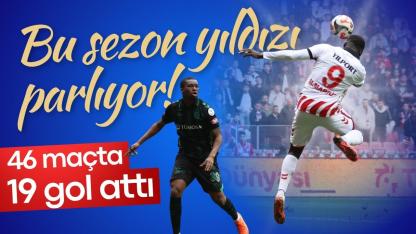 Bu sezon yıldızı parlıyor! 46 maçta 19 gol attı