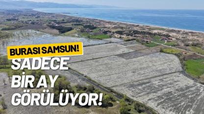 Burası Samsun! Yılda sadece 30 gün görülüyor!