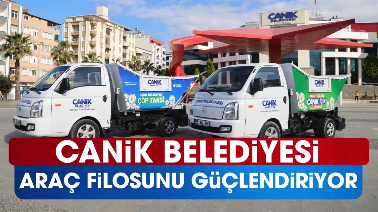 Canik Belediyesi araç filosunun gücüne güç katıyor