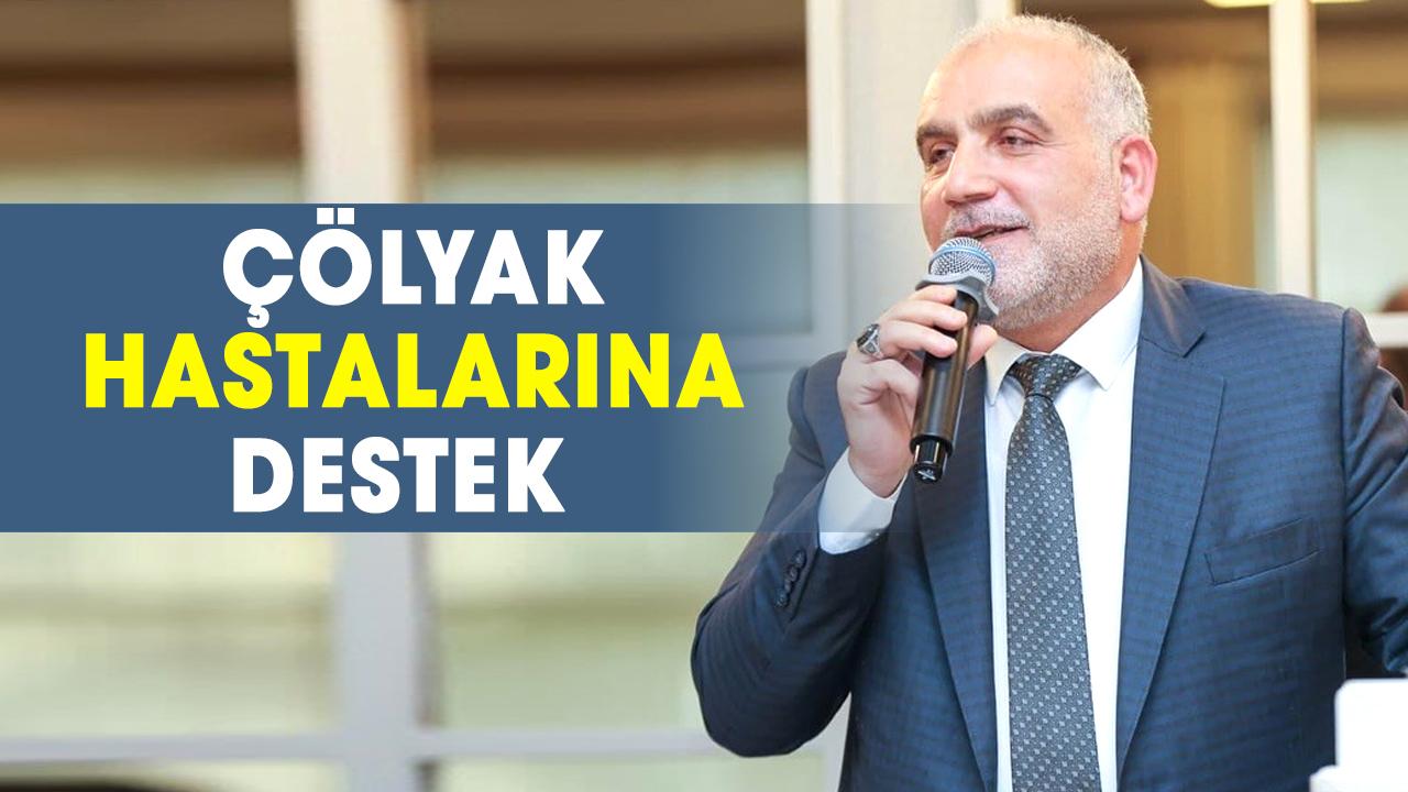 Canik Belediyesi'nden Çölyak hastalarına destek