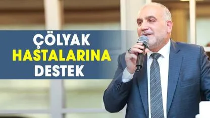 Canik Belediyesi'nden Çölyak hastalarına destek