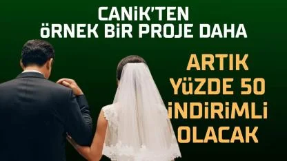 Canik Belediyesi'nden emekliye destek: Yüzde 50 indirim