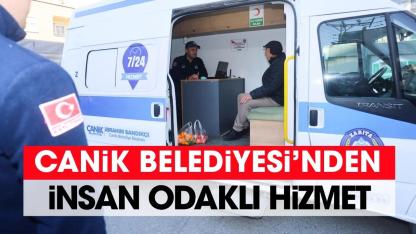 Canik Belediyesi’nden insan odaklı hizmet