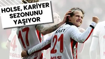 Carlo Holse Samsunspor'da kariyer sezonunu yaşıyor