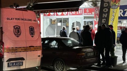 Çay ocağına kurşun yağdırdı: 1 yaralı