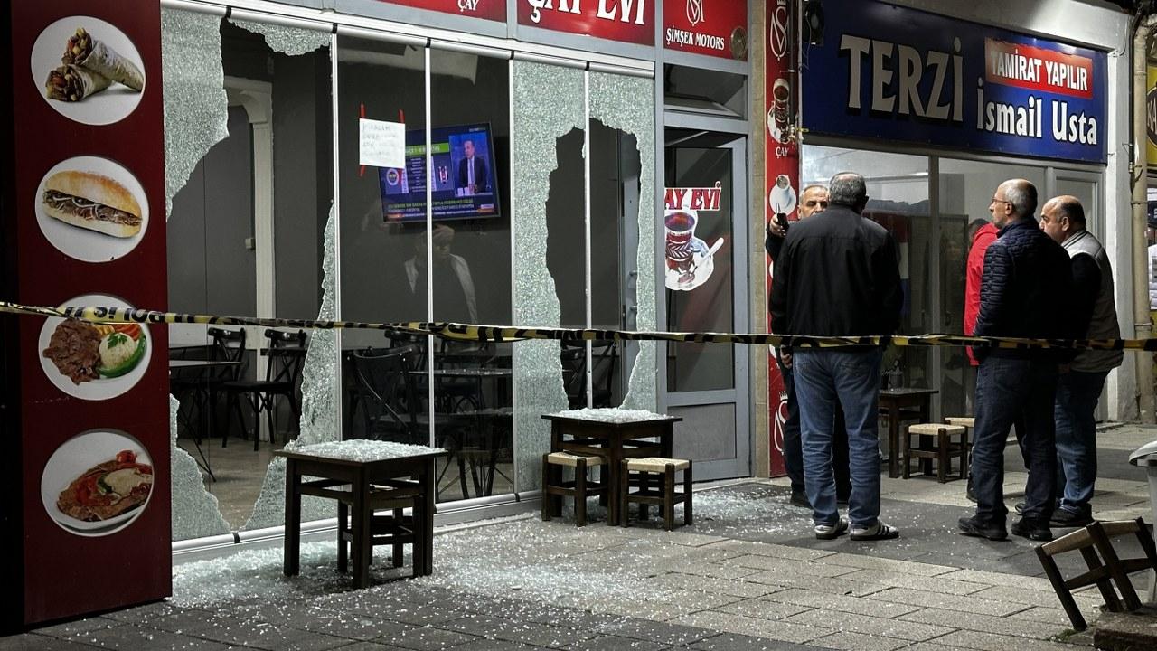 Çay ocağına silahlı saldırı!