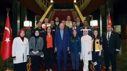 Cumhurbaşkanı Erdoğan, işçi ve işveren temsilcileriyle görüştü