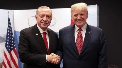 Cumhurbaşkanı Erdoğan,  Trump ile görüştü