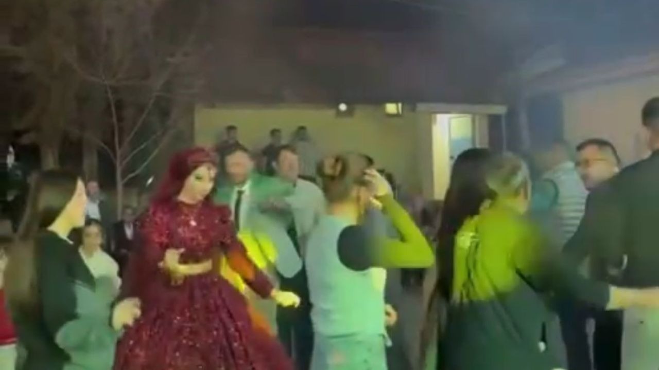 Düğün günü hayatını kaybeden çiftin bir gün önceki kına gecesinden görüntüleri ortaya çıktı