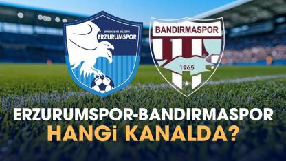 Erzurumspor Bandırmaspor hangi kanalda izlenir?