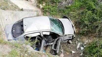 Feci kaza! Sulama kanalına düşen otomobilin sürücüsü öldü