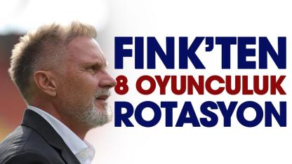 Fink'ten 8 oyunculuk rotasyon
