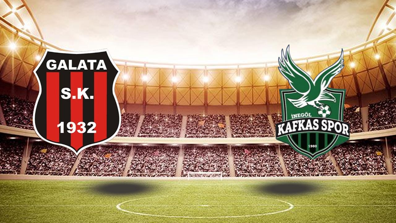 Galata İnegöl Kafkas maçı hangi kanalda?