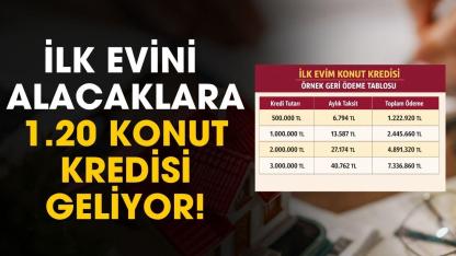 Halkbank Ziraat Vakıfbank devreye girecek! 1.20 faizli konut kredisi çalışmaları başladı