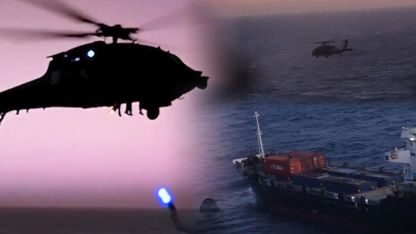 Hürmüz'de abluka devam ediyor! ABD görüntüleri paylaştı