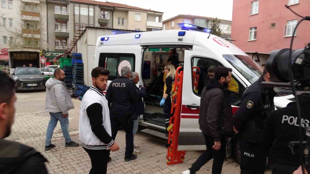 İşçi parasını alamayınca eylem için inşaata çıktı