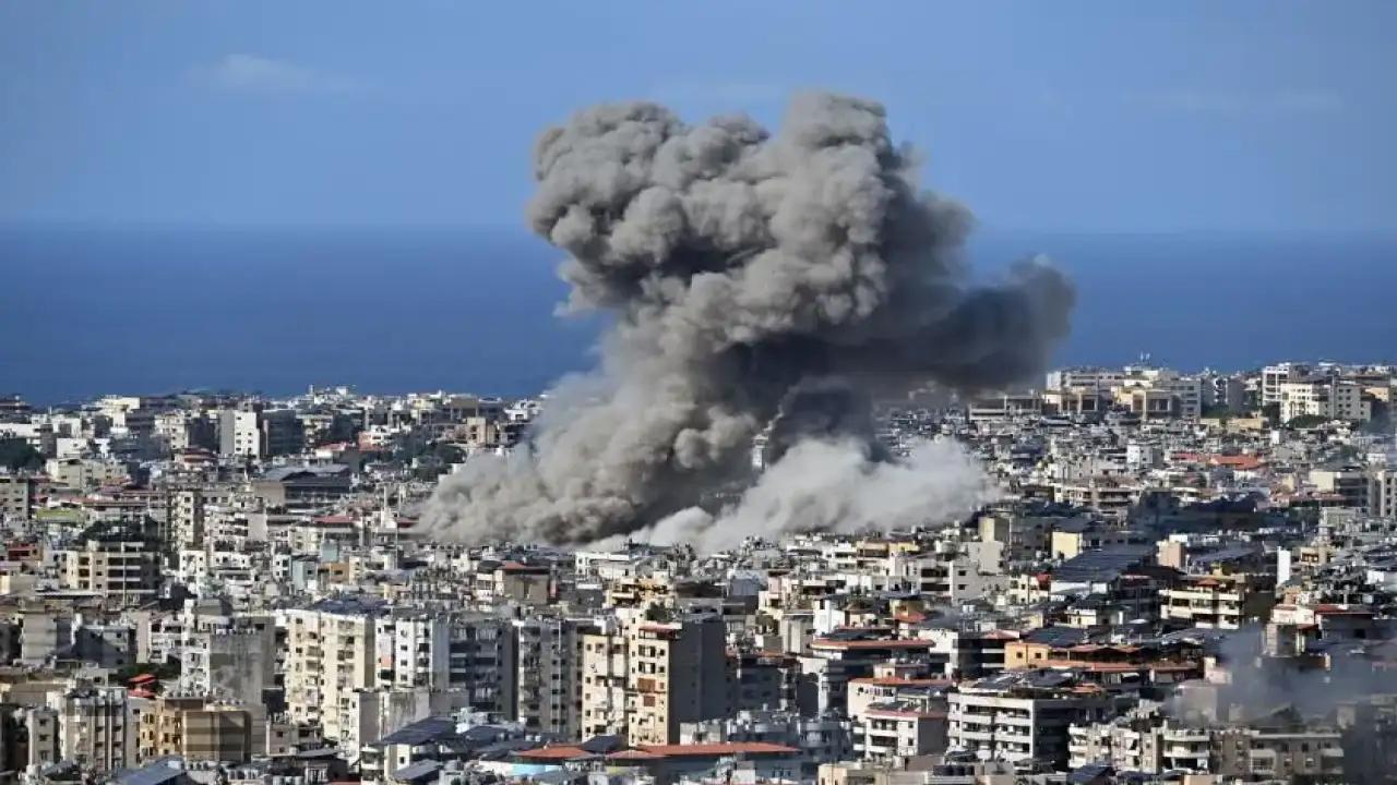 İsrail Lübnan'da idari binaya hava saldırı düzenlendi! 13 ölü