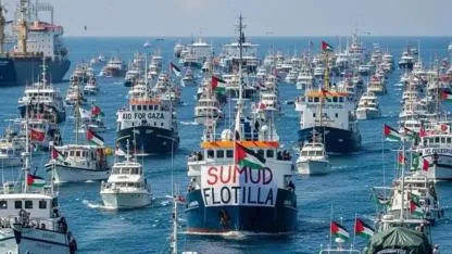 İsrail Sumud Filosu'na saldırdı! 18 Türk aktivist alıkonuldu