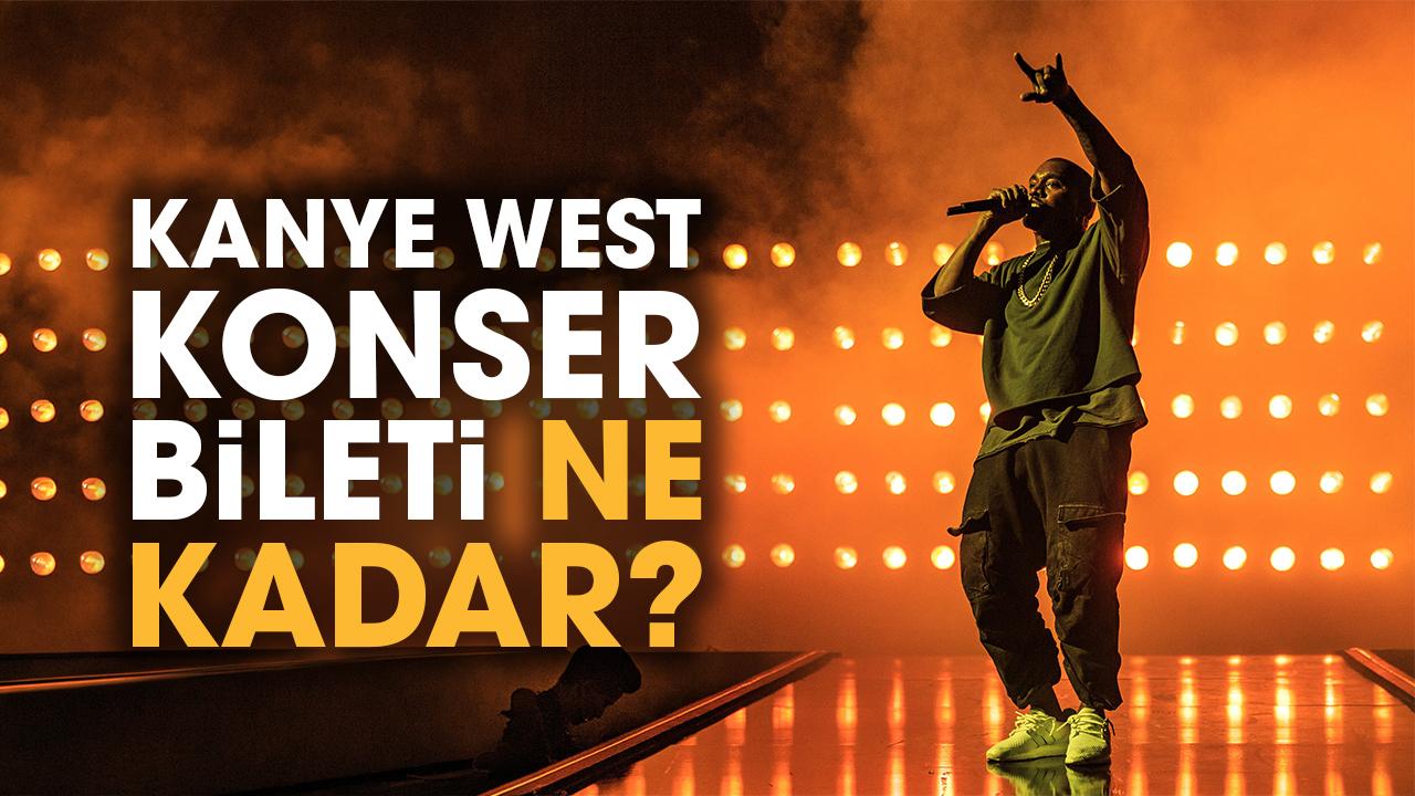 Kanye West konser bileti fiyatı belli oldu