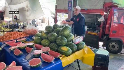 Karpuz pazara dilim dilim düştü: Kilosu 50 TL