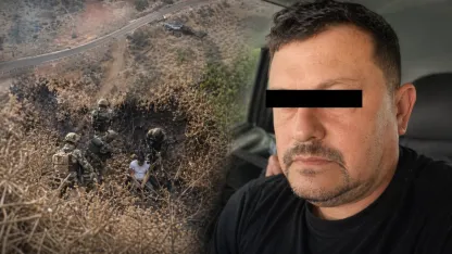 Kartel lideri kanalizasyona saklandı! Tek kurşun atılmadan yakalandı