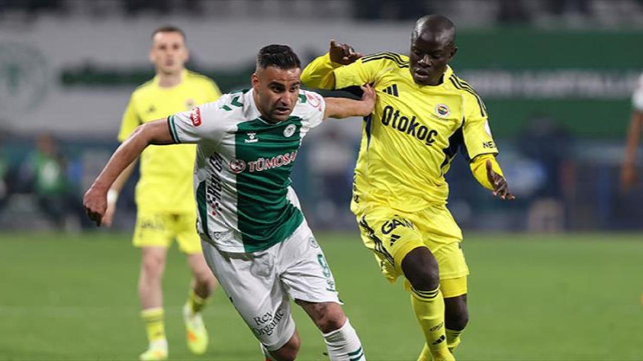 Konyaspor Fenerbahçe berabere biterse ne oluyor? Konya Fenerbahçe beraberlikte uzuyor mu?