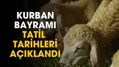 Kurban Bayramı 2026 tarihleri açıklandı! 9 gün tatil olacak mı?
