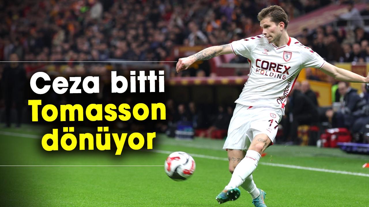 Logi Tomasson Çaykur Rizespor maçıyla takıma dönüyor