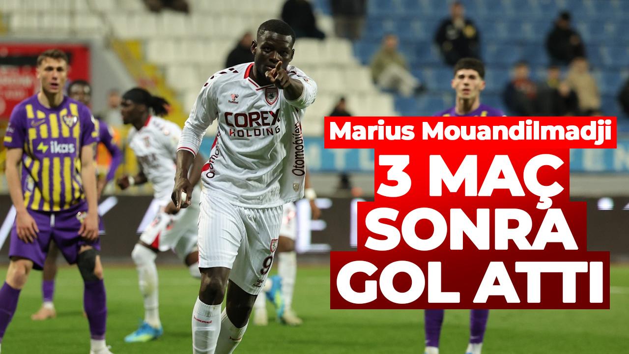 Marius Mouandilmadji 3 maç sonra gol attı
