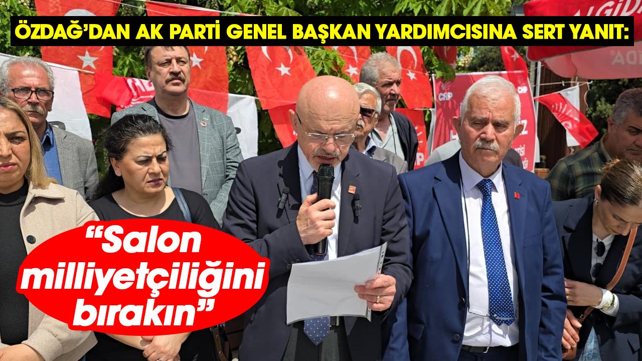 Mehmet Özdağ: Salon milliyetçiliğini bırakın