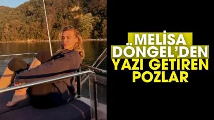 Melisa Döngel’den yazı getiren bikinili pozlar