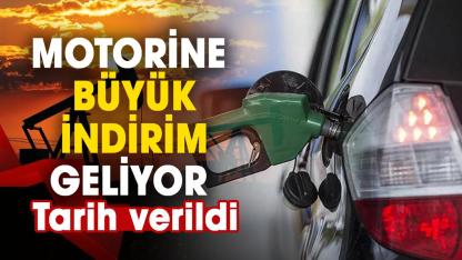 Motorine büyük indirim geliyor: 4,35 TL düşüş için tarih verildi
