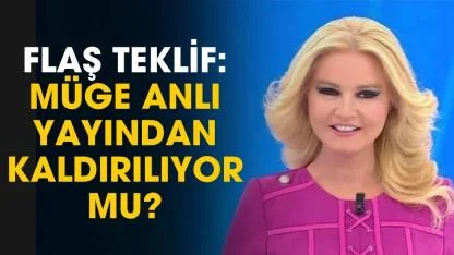 Müge Anlı yasaklanacak mı? Flaş karar Meclis'e sunuldu