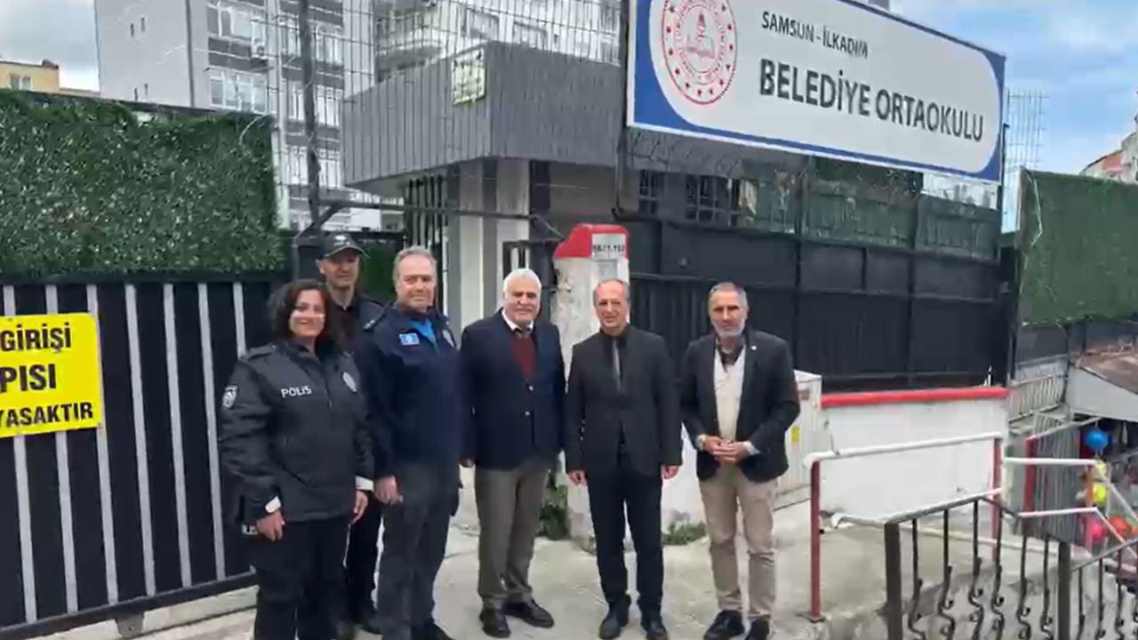 Okul çevrelerine sıkı takip: Samsun polisi denetimleri artırdı