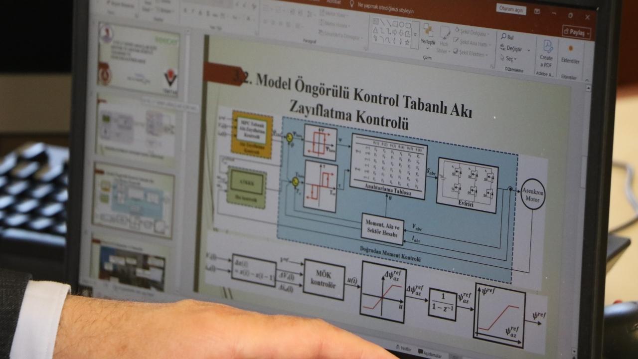 OMÜ'de iki kişilik elektrikli araçlar için mıknatıssız yerli motor tasarımlarına başlandı