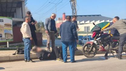 Samsun'da peş peşe motosiklet kazaları