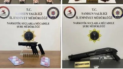 Samsun’da uyuşturucuya büyük darbe: 8 şüpheli gözaltında