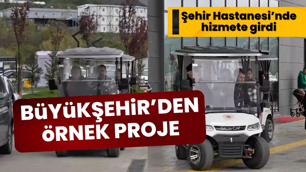 Samsun Büyükşehir Belediyesi'nden örnek proje