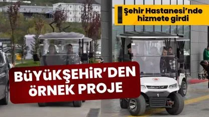 Samsun Büyükşehir Belediyesi'nden örnek proje