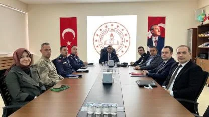 Samsun Kavak'ta güvenlik ve asayiş masaya yatırıldı